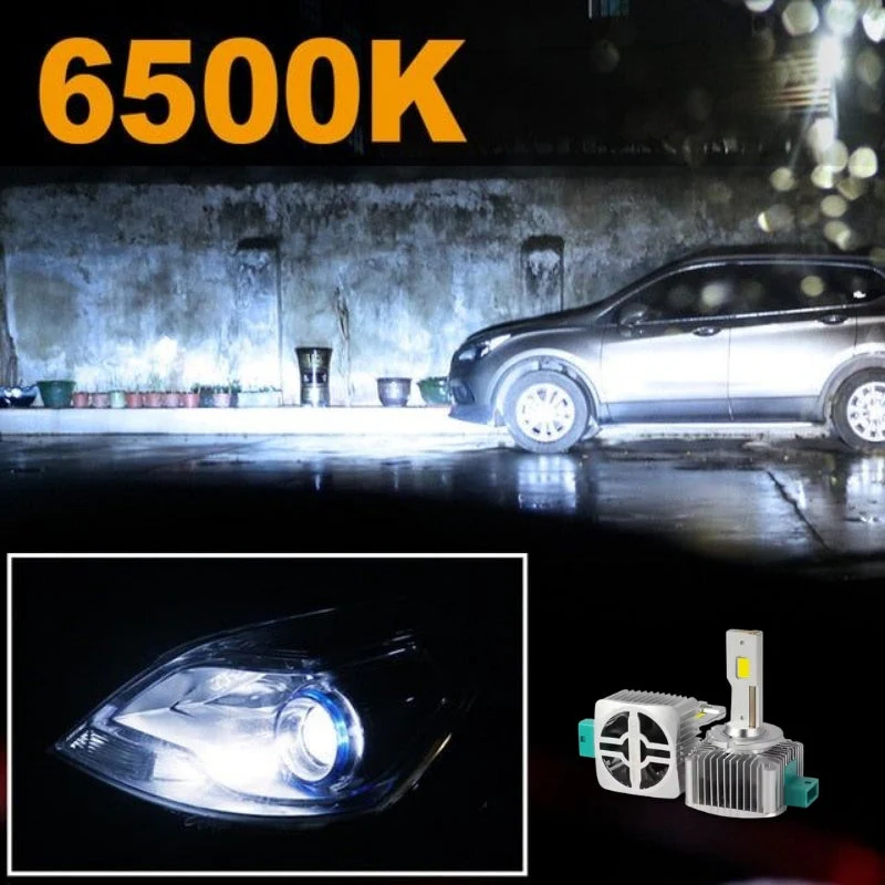 Pack Ampoules Xenon LED AUDI A4 B8 Avant (8K5) (11.2007 à 12.2015) - D3S / D3R 90W – Image 2