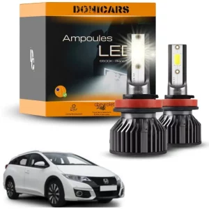 Pack Ampoules LED H7 Honda Civic Tourer (2014 - 2018)  - Kit LED