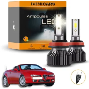 Pack Ampoules LED H7 Alfa Romeo Spider (2006 - 2010)  - Kit LED