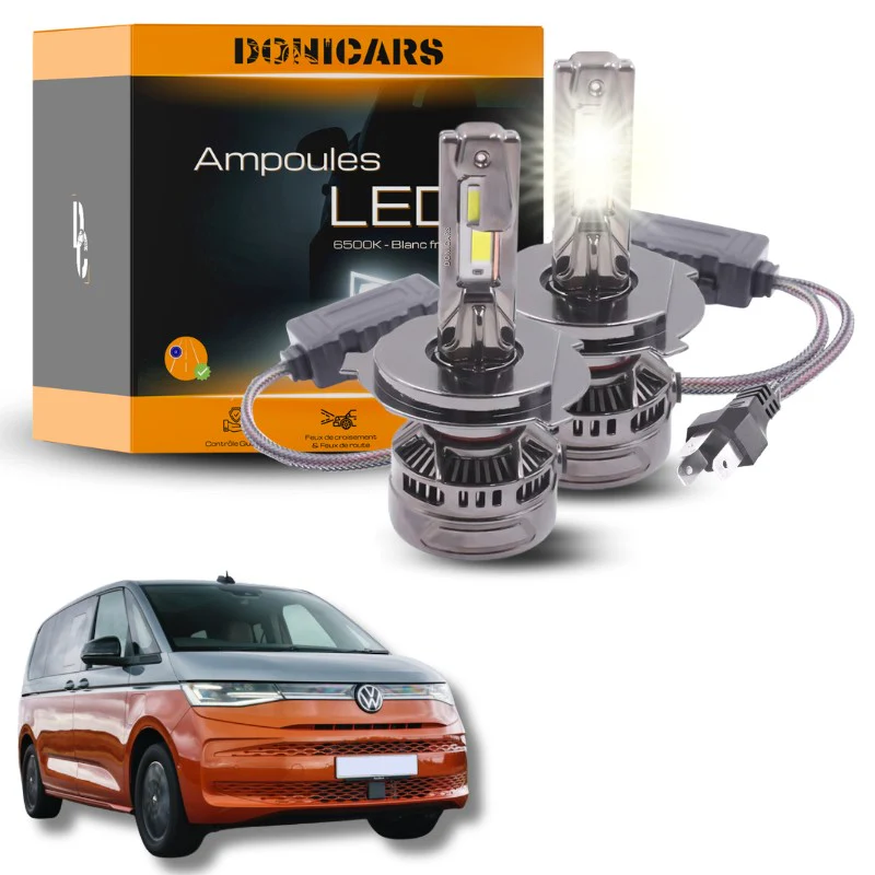 Pack Ampoules LED H4 140W Canbus - Volkswagen Multivan / Transporter T6 (2015 à 2023)