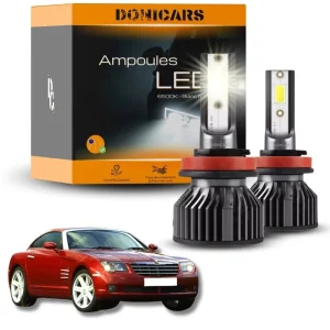 Pack Ampoules LED H7 Chrysler Crossfire (2003 à 2009) - Kit LED