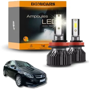 Pack Ampoules LED H7 Mercedes Benz Classe B (W246) (2012 à 2019) - Kit LED