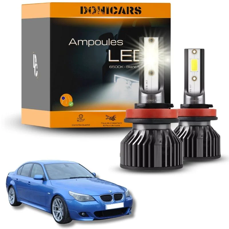 Pack Ampoules LED H7 BMW Serie 5 (E60 61) (2003 - 2010) - Kit LED