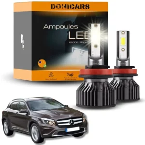 Pack Ampoules LED H7 Mercedes Benz GLA (X156) (2013 à 2019) - Kit LED
