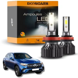Pack Ampoules LED H7 Mercedes Benz GLC (2015 à 2023) - Kit LED