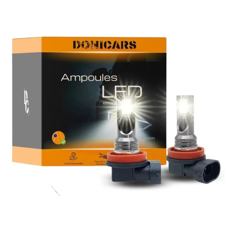 Pack ampoules LED H16 SUBARU Levorg I (VM) (09.2015 et plus) - 80W Blanc Pur