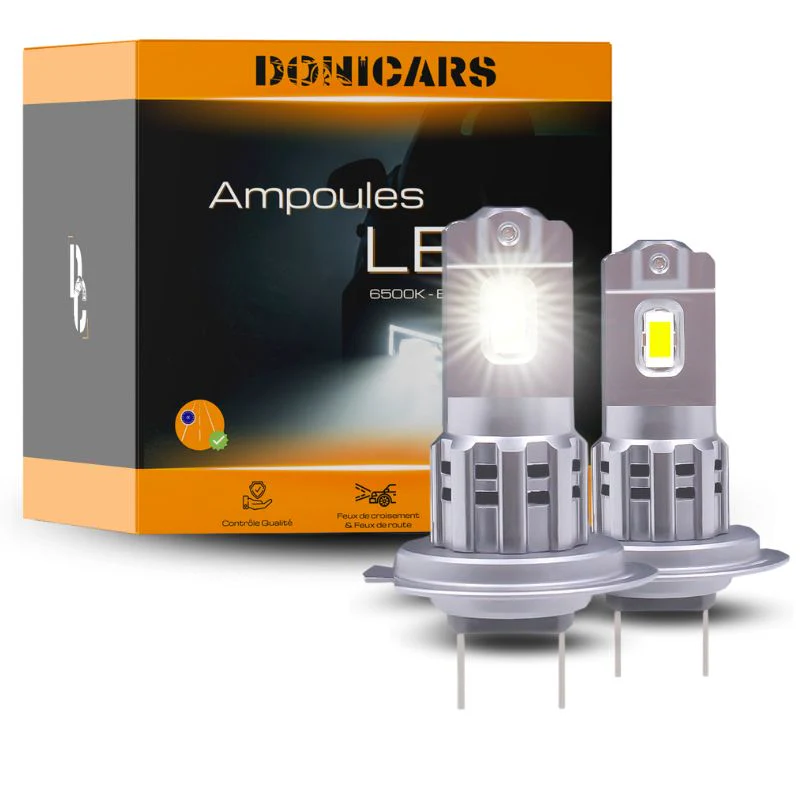 Pack ampoules LED H7 SEAT Alhambra II (710, 711) (06.2010 et plus) Type halogène - 80W