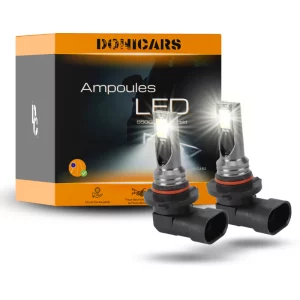 Pack ampoules LED HB4 9006 MITSUBISHI Lancer VIII 3/5 portes (CX_A) (06.2008 et plus) - 72W Blanc pur