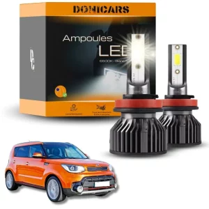 Pack Ampoules LED H7 Kia Soul 2 (2017 à 2020) - Kit LED