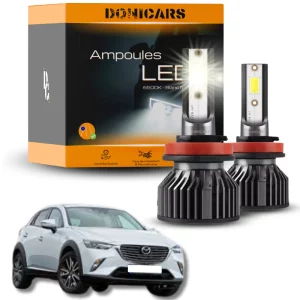 Pack Ampoules LED H11 Mazda CX-3 (2015 à 2022)  - Kit LED