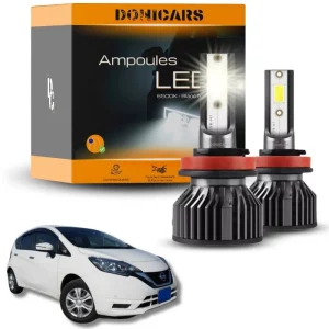 Pack Ampoules LED H7 Nissan Note II E12 (2013 à 2018)  - Kit LED