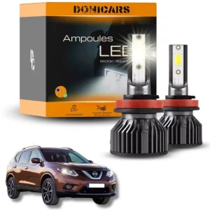 Pack Ampoules LED H9 Nissan X Trail III (2014 à 2021) - Kit LED