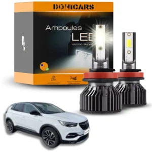Pack Ampoules LED H7 Opel Grandland X (2017 à 2023)  - Kit LED