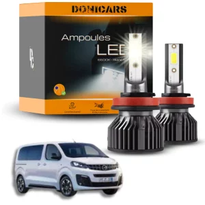 Pack Ampoules LED H7 Opel Vivaro III (2019 à 2022)  - Kit LED