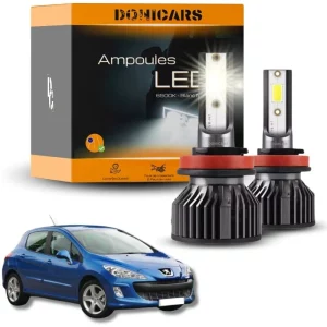 Pack Ampoules LED H7 Peugeot 308 (2007 à 2013)  - Kit LED