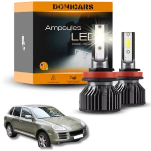 Pack Ampoules LED H7 Porsche Cayenne (955 - 957) (2002 à 2010)  - Kit LED
