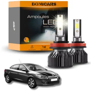 Pack Ampoules LED H7 Renault Fluence (2009 à 2014)  - Kit LED
