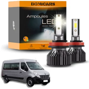 Pack Ampoules LED H7 Renault Master 3 (2010 à 2023) - Kit LED Feux de croisement