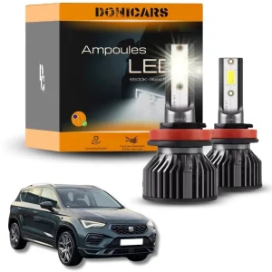 Pack Ampoules LED H7 Seat Ateca (2016 à 2023)  - Kit LED