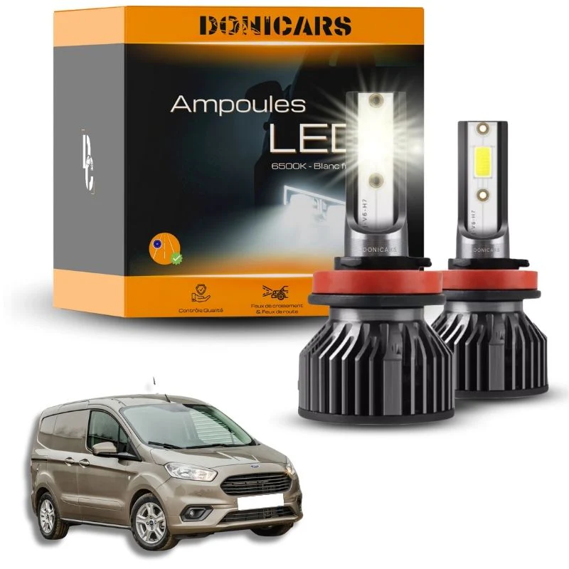 Pack Ampoules LED H7 Ford Transit Courier (2014 à 2023) - Kit LED