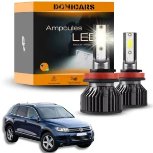 Pack Ampoules LED H7 Volkswagen Touareg 7L (2002 à 2010)  - Kit LED