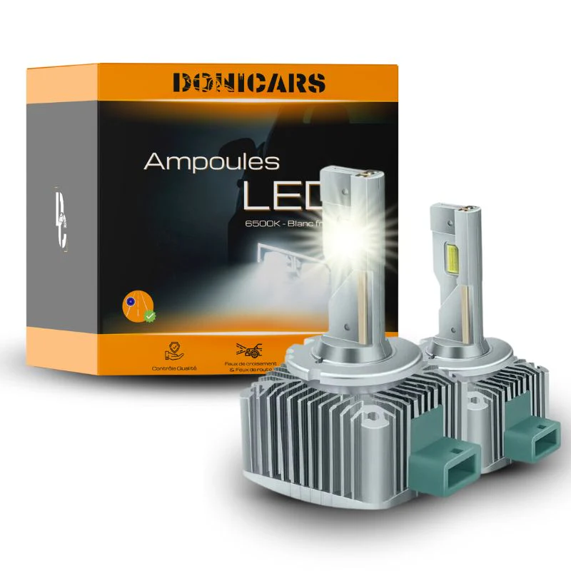 Ampoules LED VW Phaeton (3D1, 3D2, 3D3, 3D4, 3D6, 3D7, 3D8, 3D9) (04.2002 à 03.2016) - KIT LED D1S / D1R 90W
