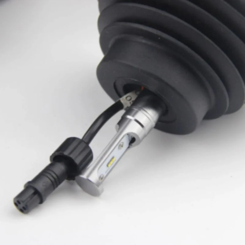 Cache Poussière Ampoule LED - Cache Phare LED Perforé & Étanche (x2) – Image 4