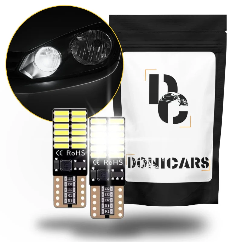 Feux de position / Veilleuses LED pour LAND-ROVER Range Rover I (10.1969 à 04.1996) - LED T10 W5W