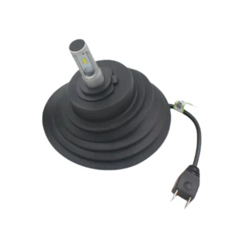 Cache Poussière Ampoule LED - Cache Phare LED Perforé & Étanche (x2)